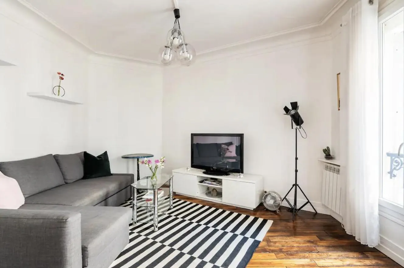 Spacious Bright Apartment In Montmartre Paris France